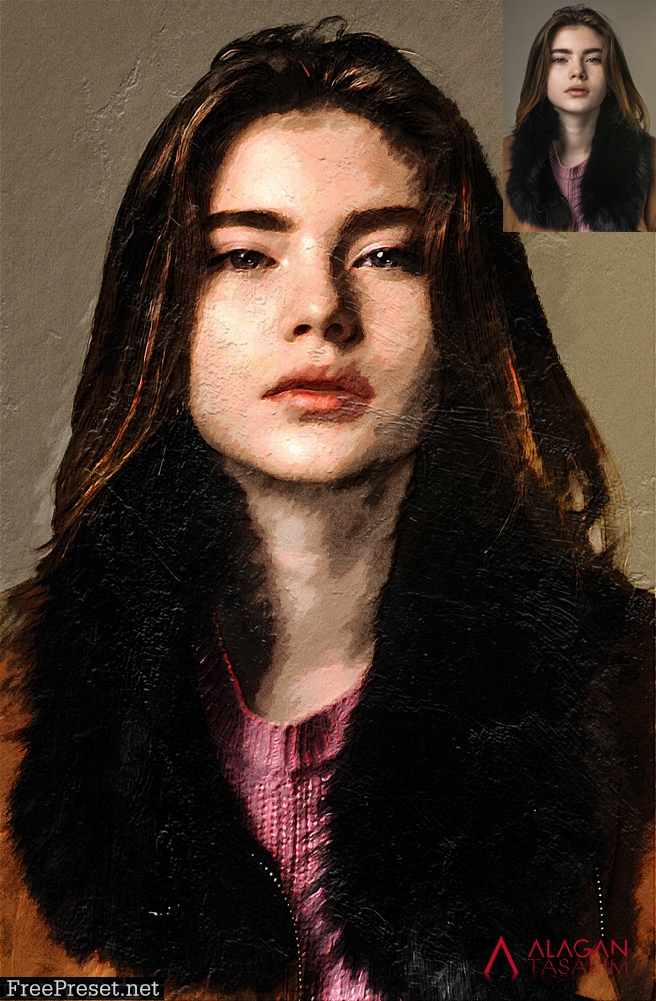 Oil Painting Photoshop Action 26503408