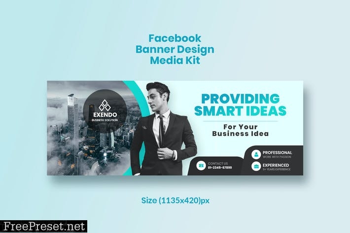 Promotional Facebook Business Banner Design SRHXU9G