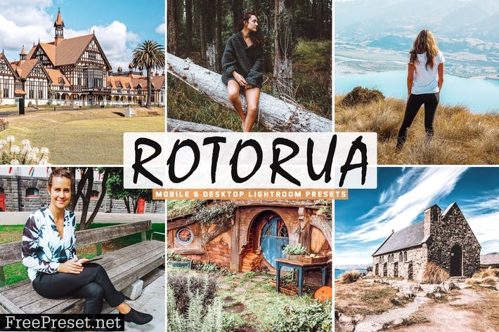 Rotorua Mobile & Desktop Lightroom Presets