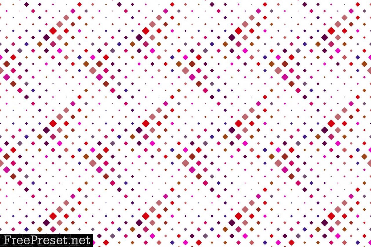 Seamless Colorful Square Pattern