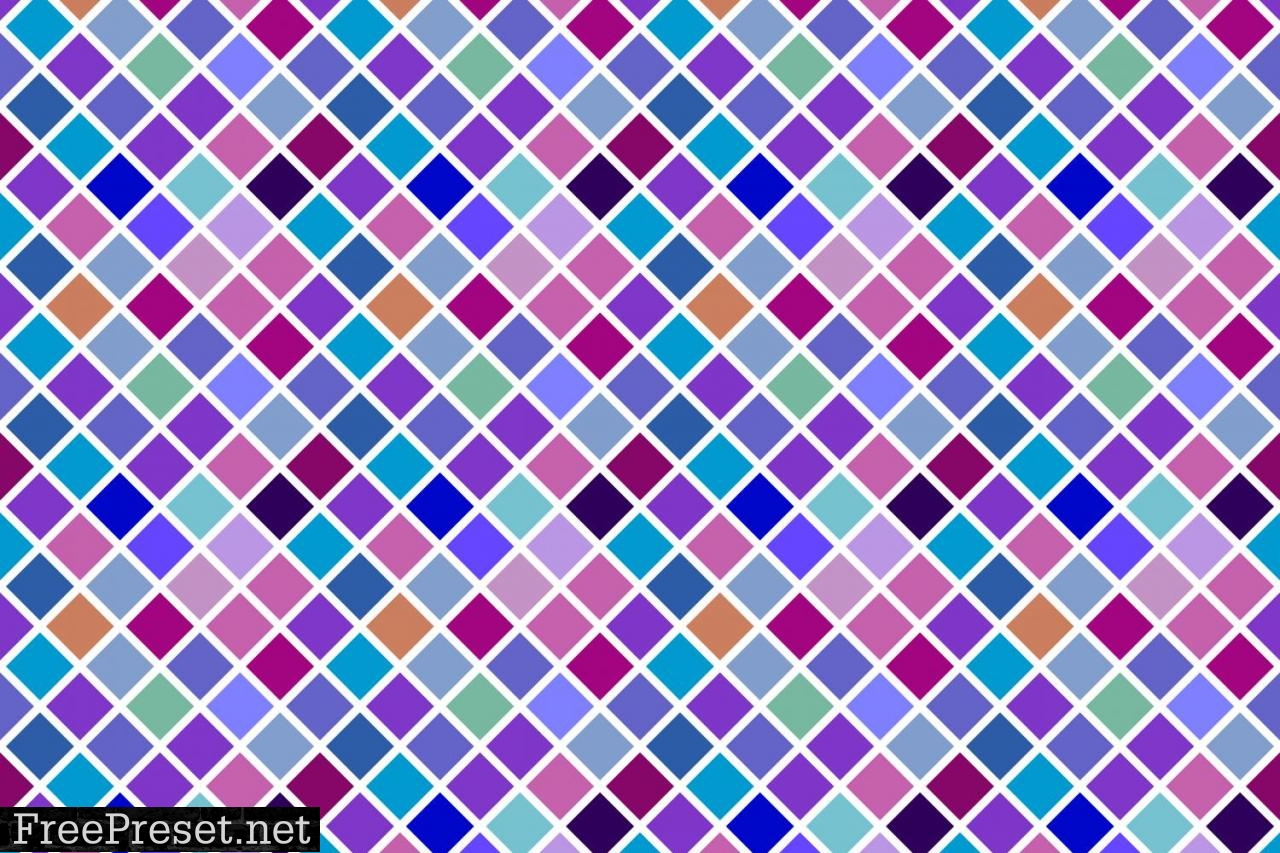 Seamless Colorful Square Pattern