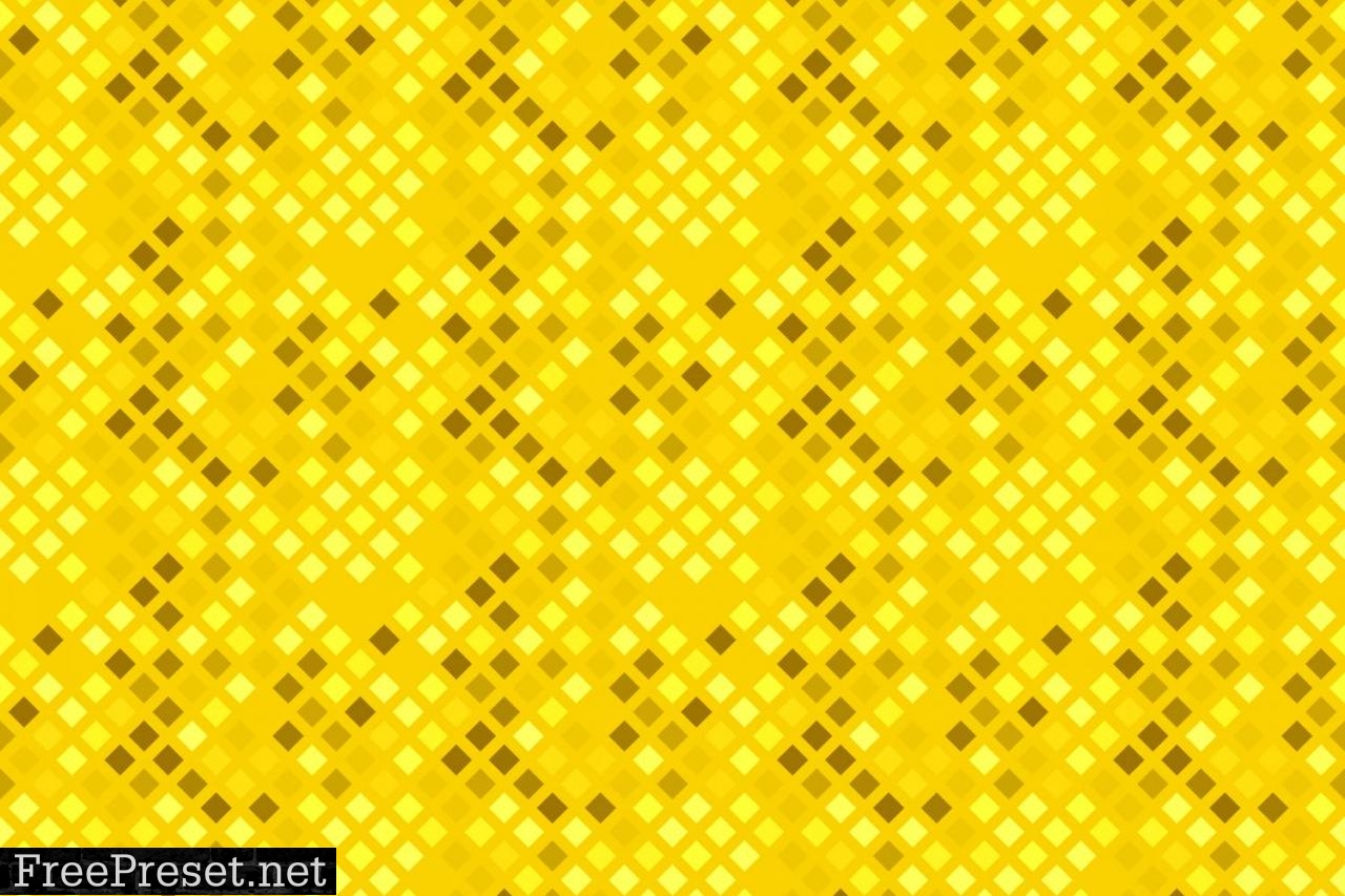 Seamless Golden Square Pattern