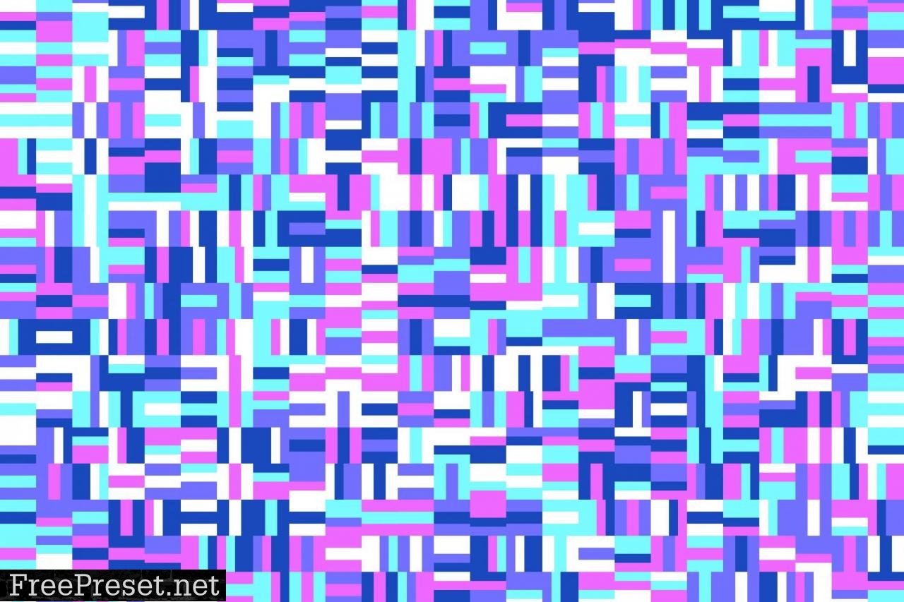 Seamless Mosaic Pattern Background