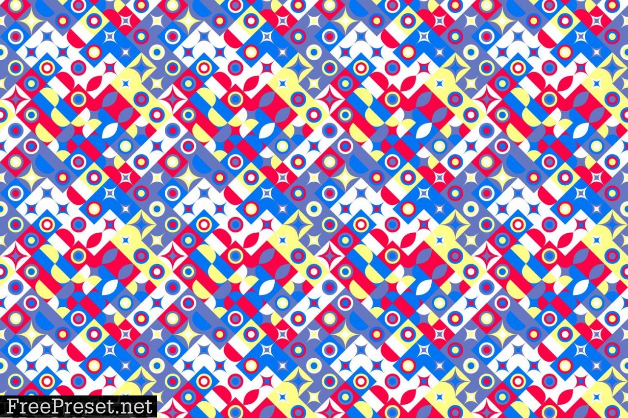 Seamless Mosaic Tile Pattern