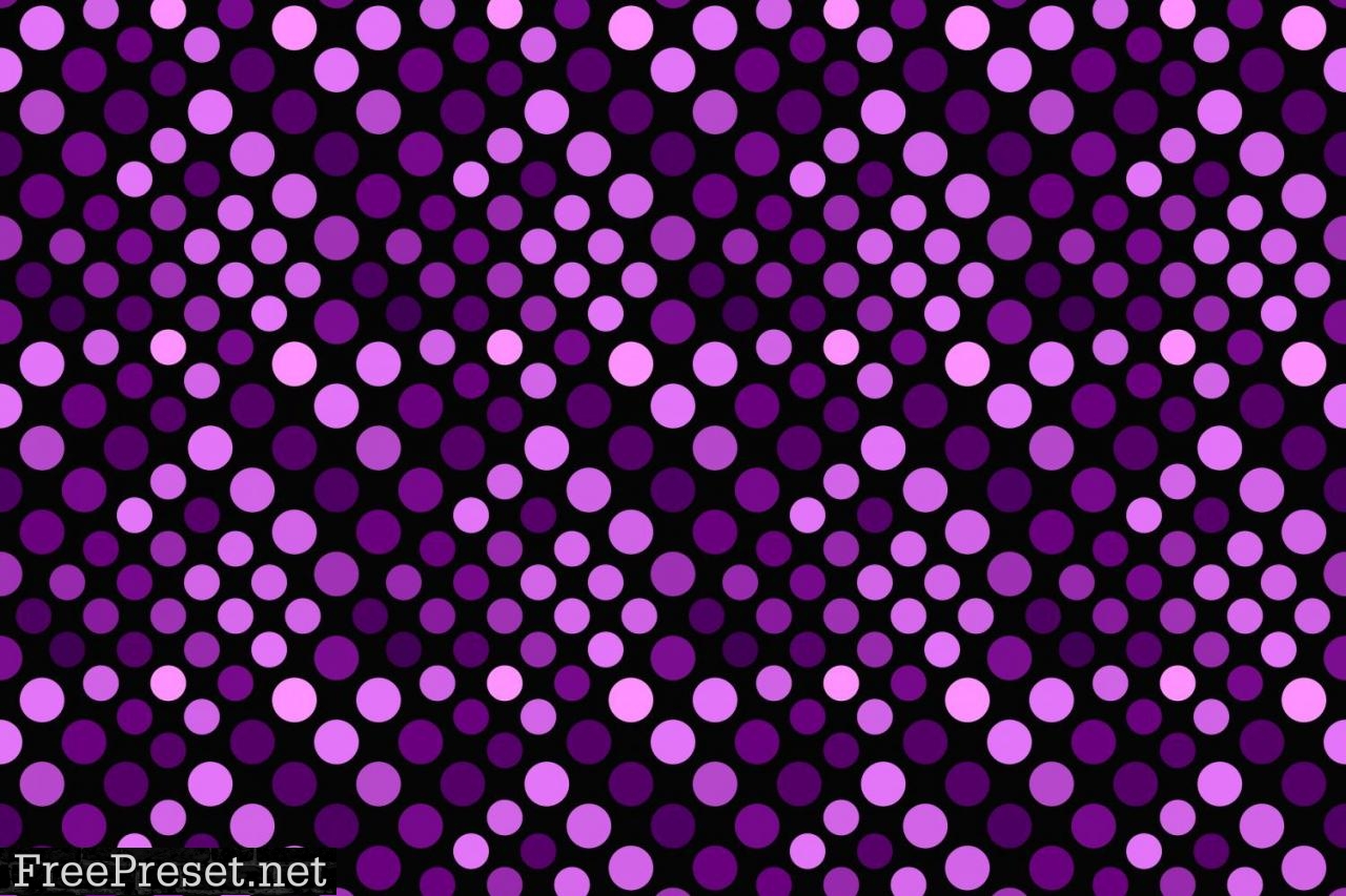 Seamless Purple Dot Pattern