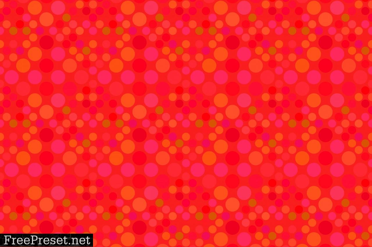 Seamless Red Dot Pattern