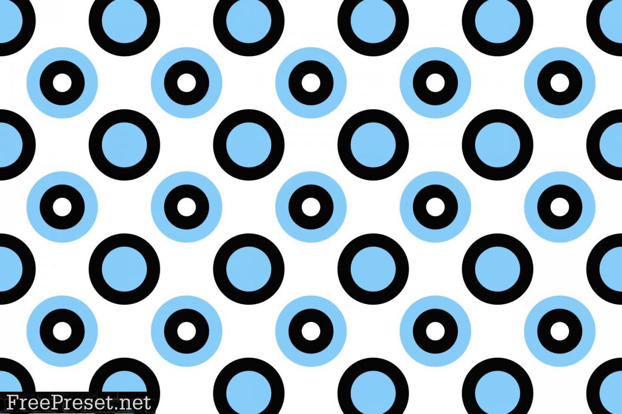 Seamless Threetone Pattern