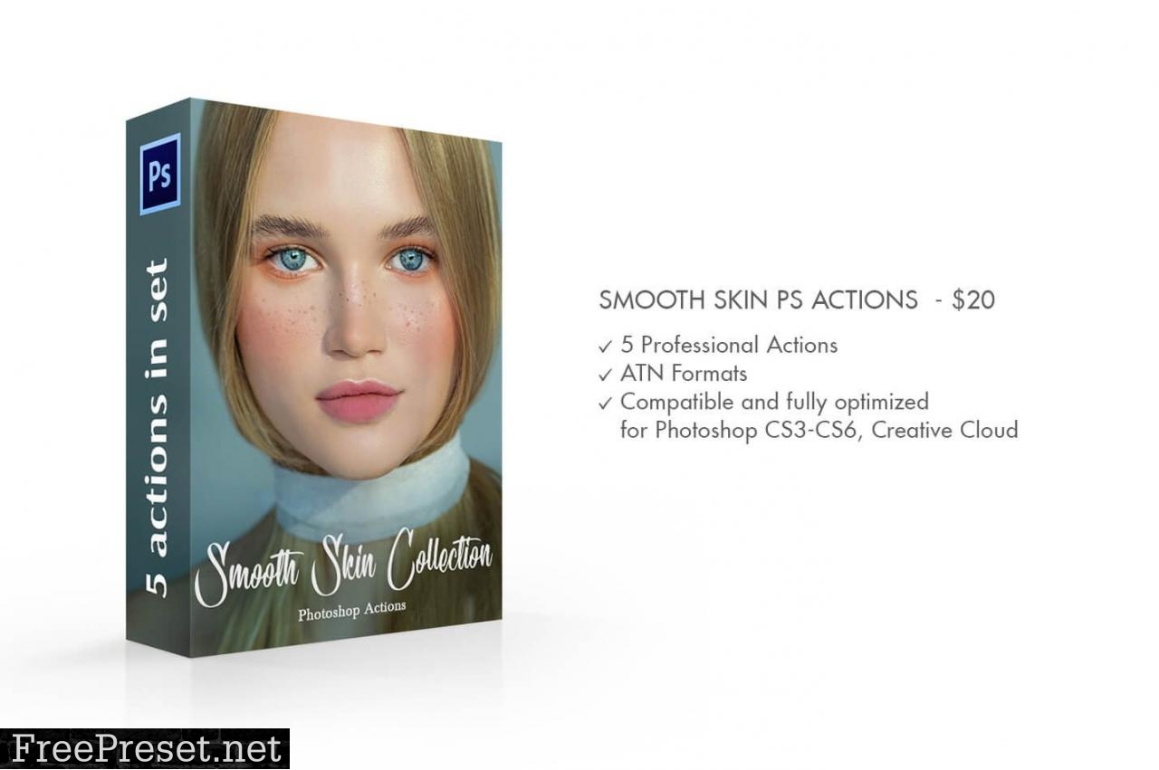 Smooth Skin Photoshop Actions 4723022