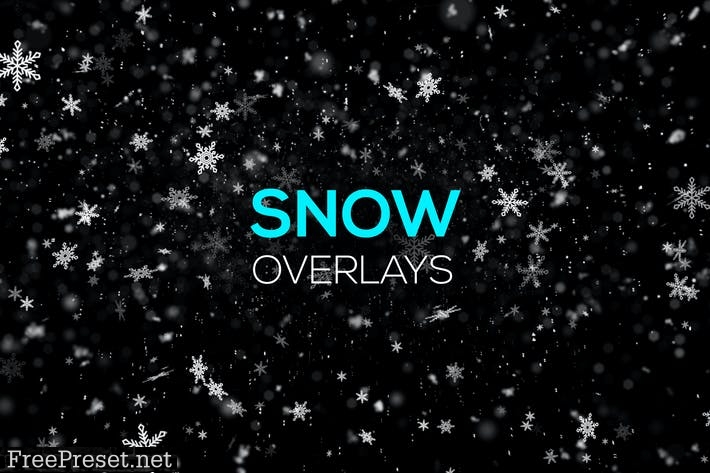Snow and Snowflakes Overlays 9V3GJLC