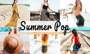 Summer Pop Mobile & Desktop Lightroom Presets