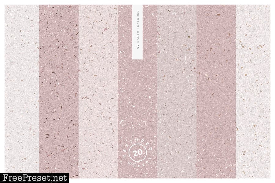 Terrazzo Textured Paper Bundle QL5S7UQ