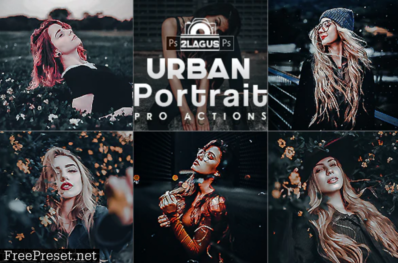 Urban Portrait Photoshop Actions 27473122