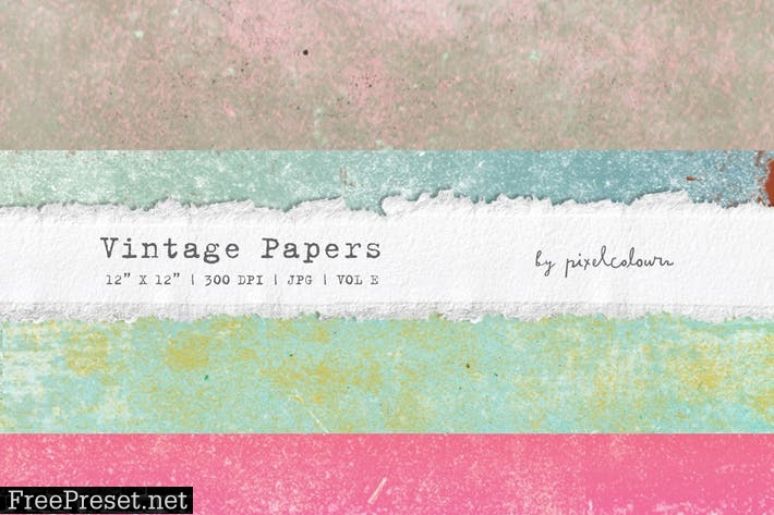 Vintage Papers or Backgrounds E  VLW2ZH9