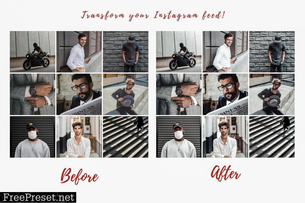 White Blogger Lightroom Presets 5123690