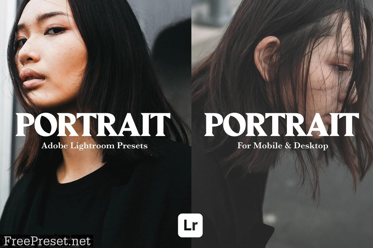 10 PORTRAIT MOBILE LIGHTROOM PRESETS 5290394