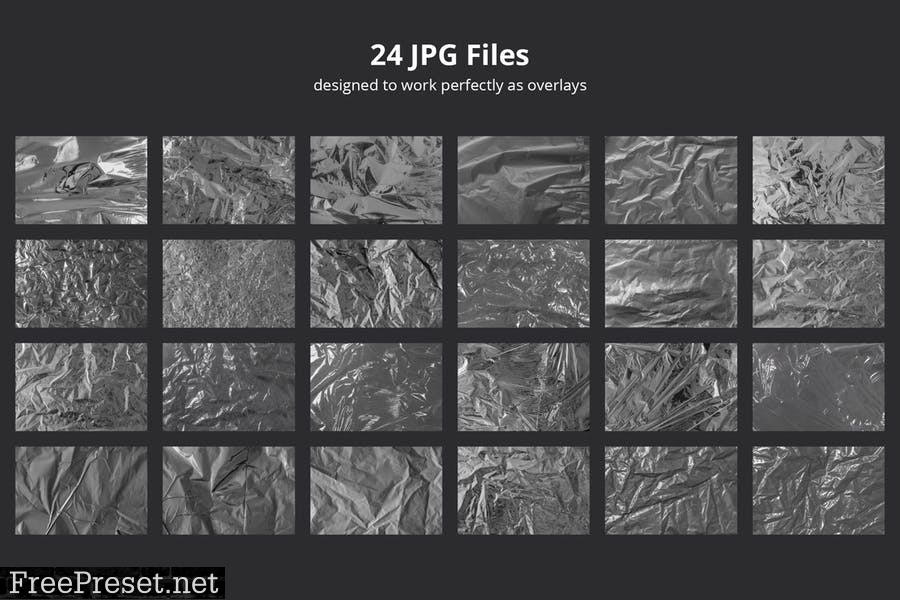 24 Foil Overlay Textures 6WMALUJ