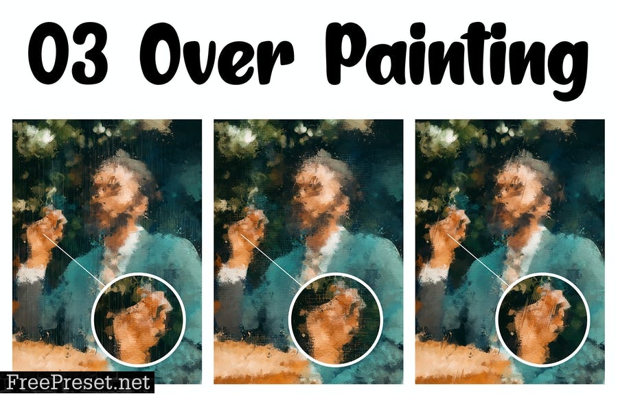 Artisto - Realistic Painting Photoshop Action YLHMC3P