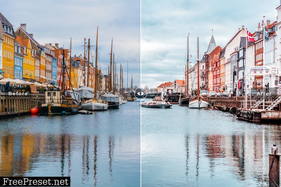 Denmark Mobile & Desktop Lightroom Presets