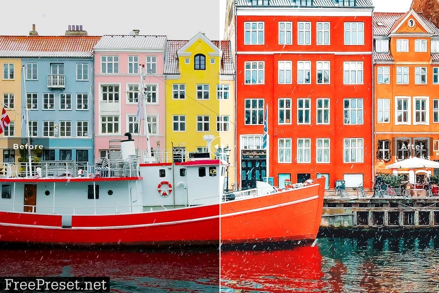 Denmark Mobile & Desktop Lightroom Presets