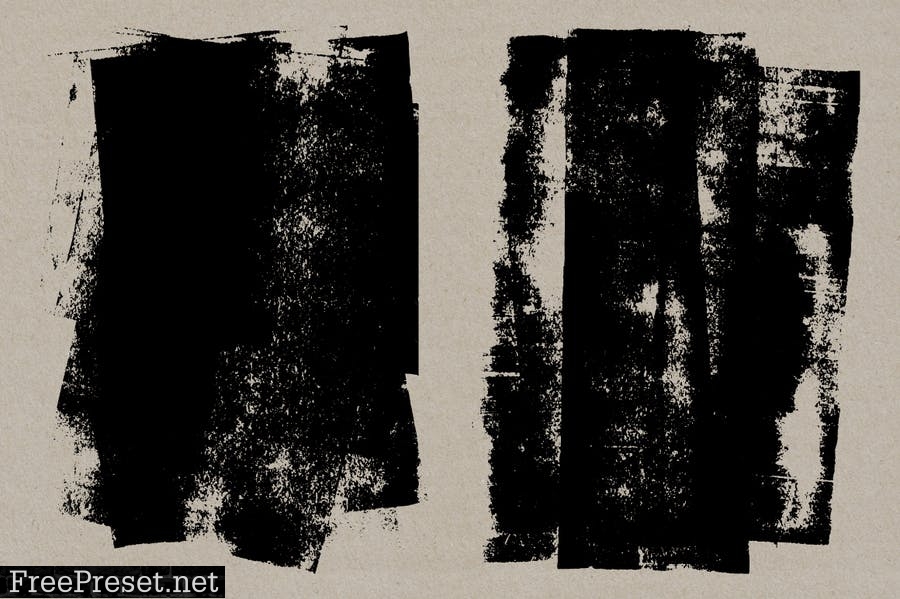 Dry Ink Textures - Vector & PNG YPQP9A8