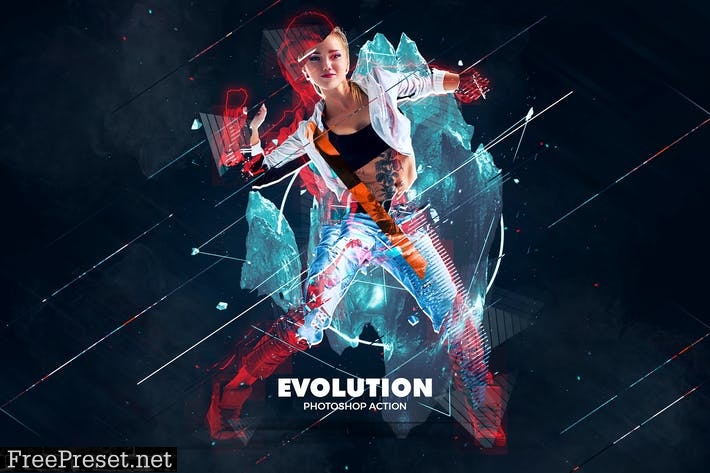 Evolution Photoshop Action 9UCLGR4