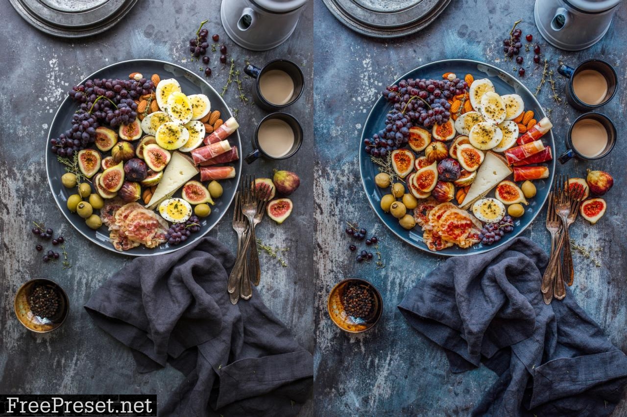 Food Blogger Mobile & Desktop Lightroom Presets