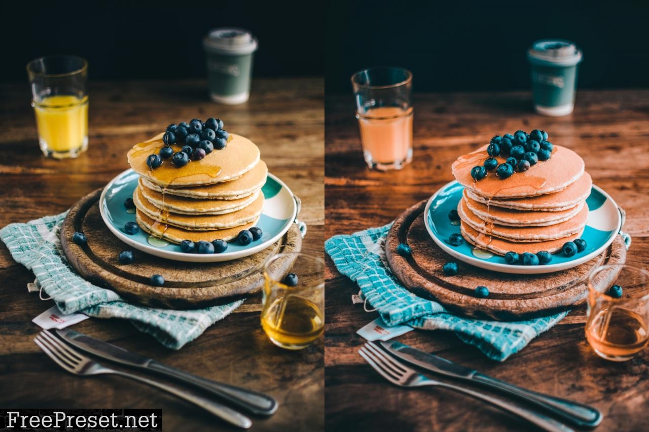 Food Blogger Mobile & Desktop Lightroom Presets