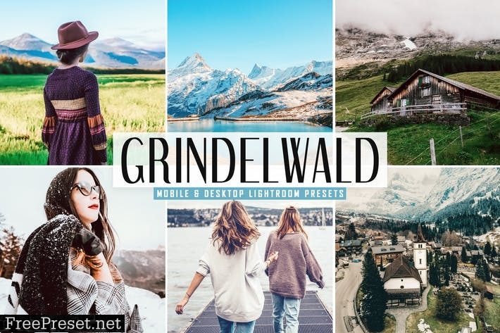 Grindelwald Mobile & Desktop Lightroom Presets