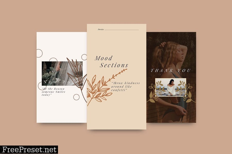 NATURE CONCEPT - INSTAGRAM TEMPLATE DZKHVZG