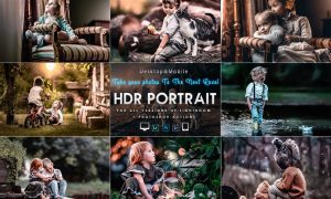 Portrait HDR Presets For Mobile and Desktop Lightr