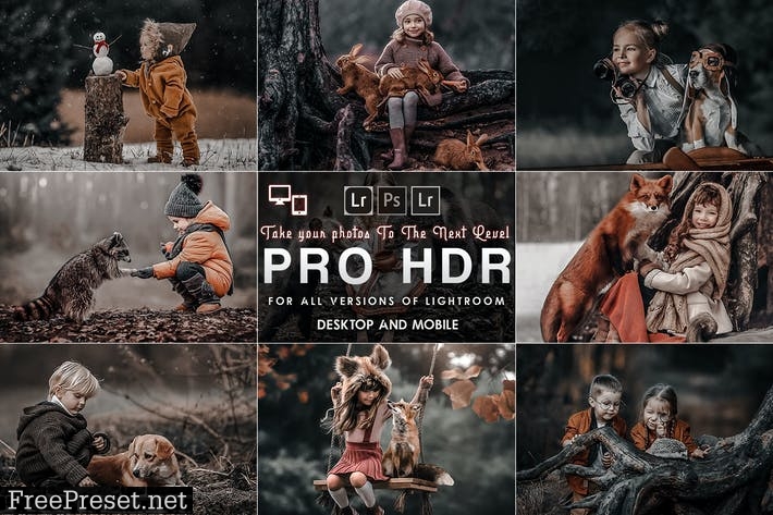 PRO HDR Lightroom Presets ( Mobile & Desktop )