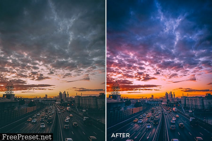 Sunset photography Lightroom Presets