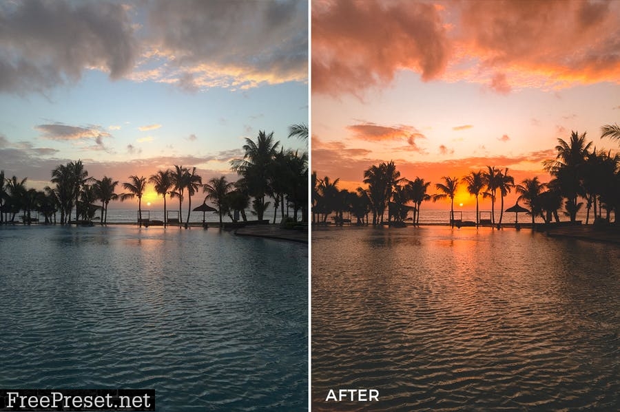 Sunset photography Lightroom Presets