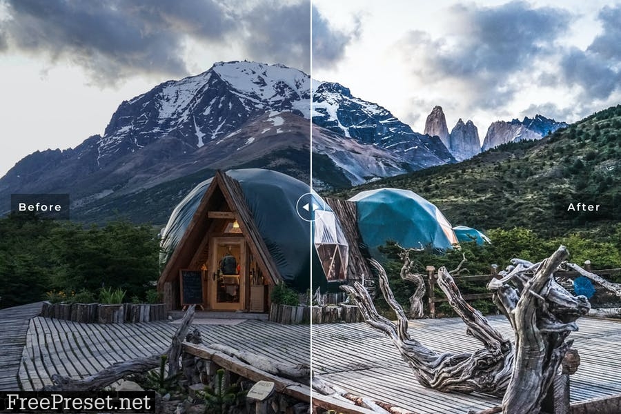 Torres del Paine Mobile & Desktop Lightroom Preset