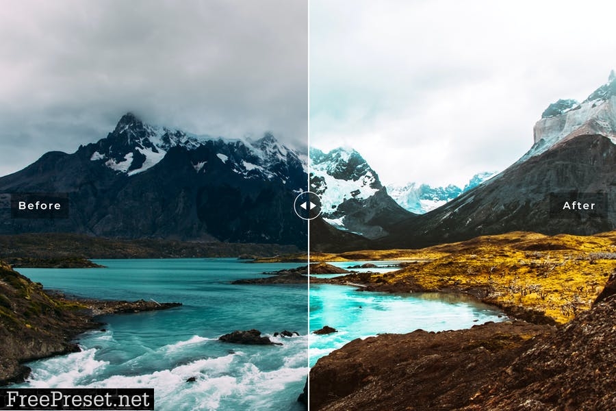 Torres del Paine Mobile & Desktop Lightroom Preset