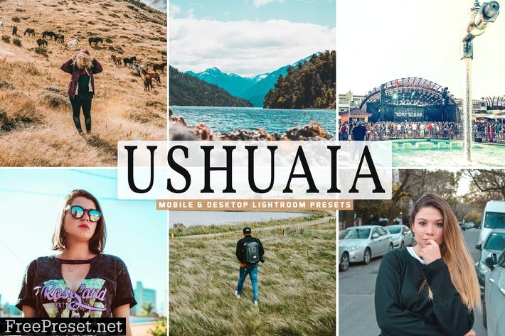 Ushuaia Mobile & Desktop Lightroom Presets