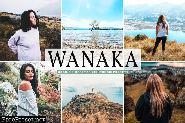 Wanaka Mobile & Desktop Lightroom Presets