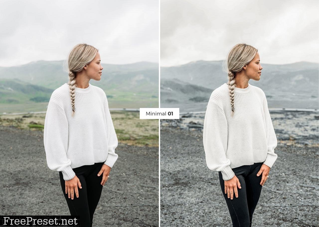 4 Lightroom Presets MINIMAL 4887542