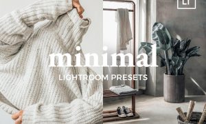 4 Lightroom Presets MINIMAL 4887542