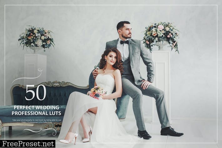 50 Perfect Wedding LUTs (Look Up Tables)
