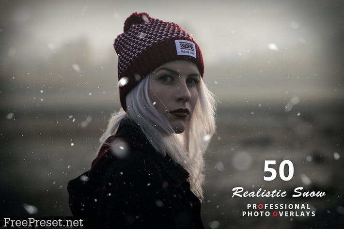 50 Realistic Snow Photo Overlays 2KTZHNH