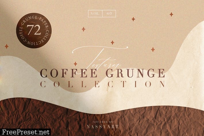 72 Coffee Grunge Textures FCPUZR7