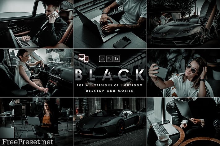 Black New York Presets (Mobile & Desktop)