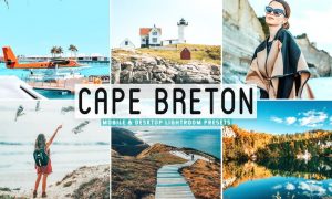 Cape Breton Mobile & Desktop Lightroom Presets