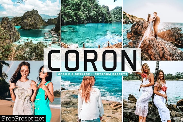 Coron Mobile & Desktop Lightroom Presets