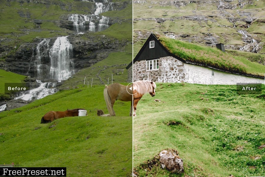 Faroe Island Mobile & Desktop Lightroom Presets