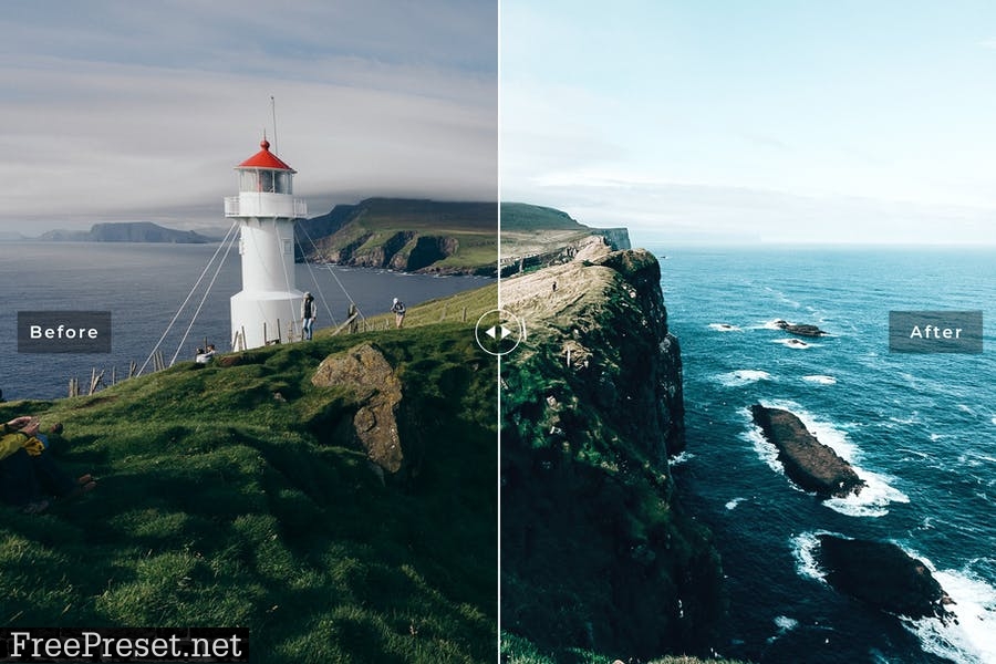 Faroe Island Mobile & Desktop Lightroom Presets