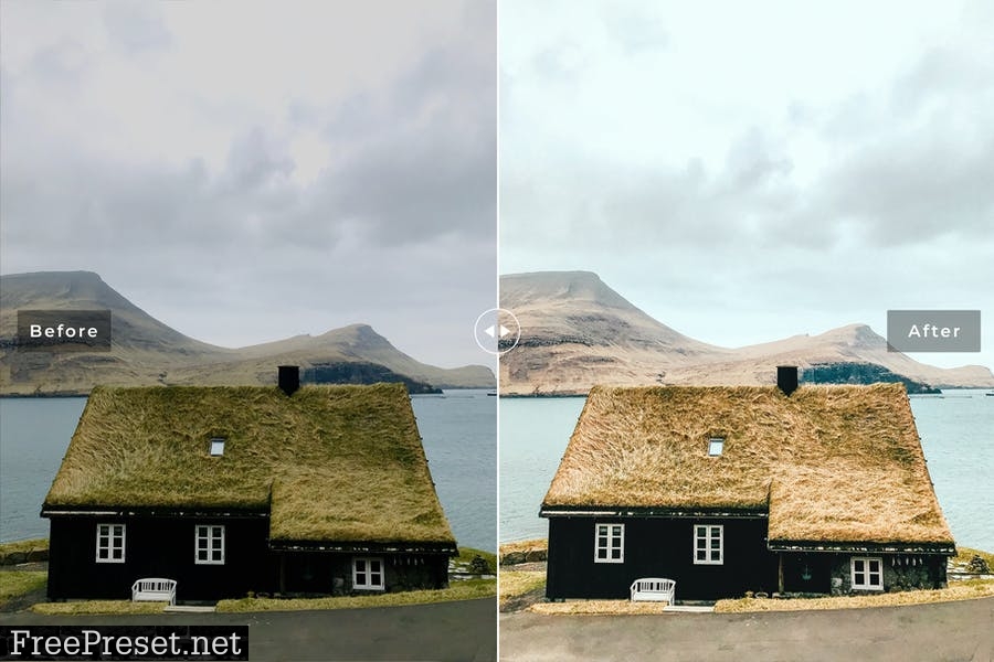 Faroe Island Mobile & Desktop Lightroom Presets