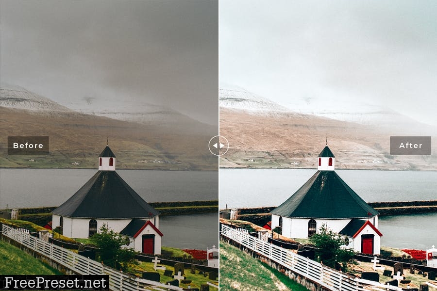 Faroe Island Mobile & Desktop Lightroom Presets