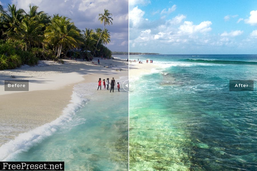 Fuvahmulah Mobile & Desktop Lightroom Presets